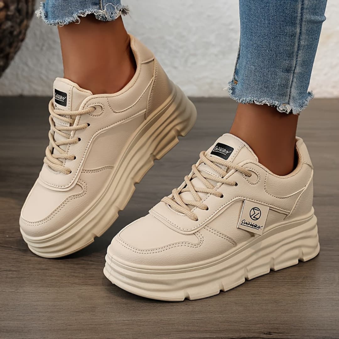 Women's Fashion Skateboard Sneakers Lightweight All-Season Footwear