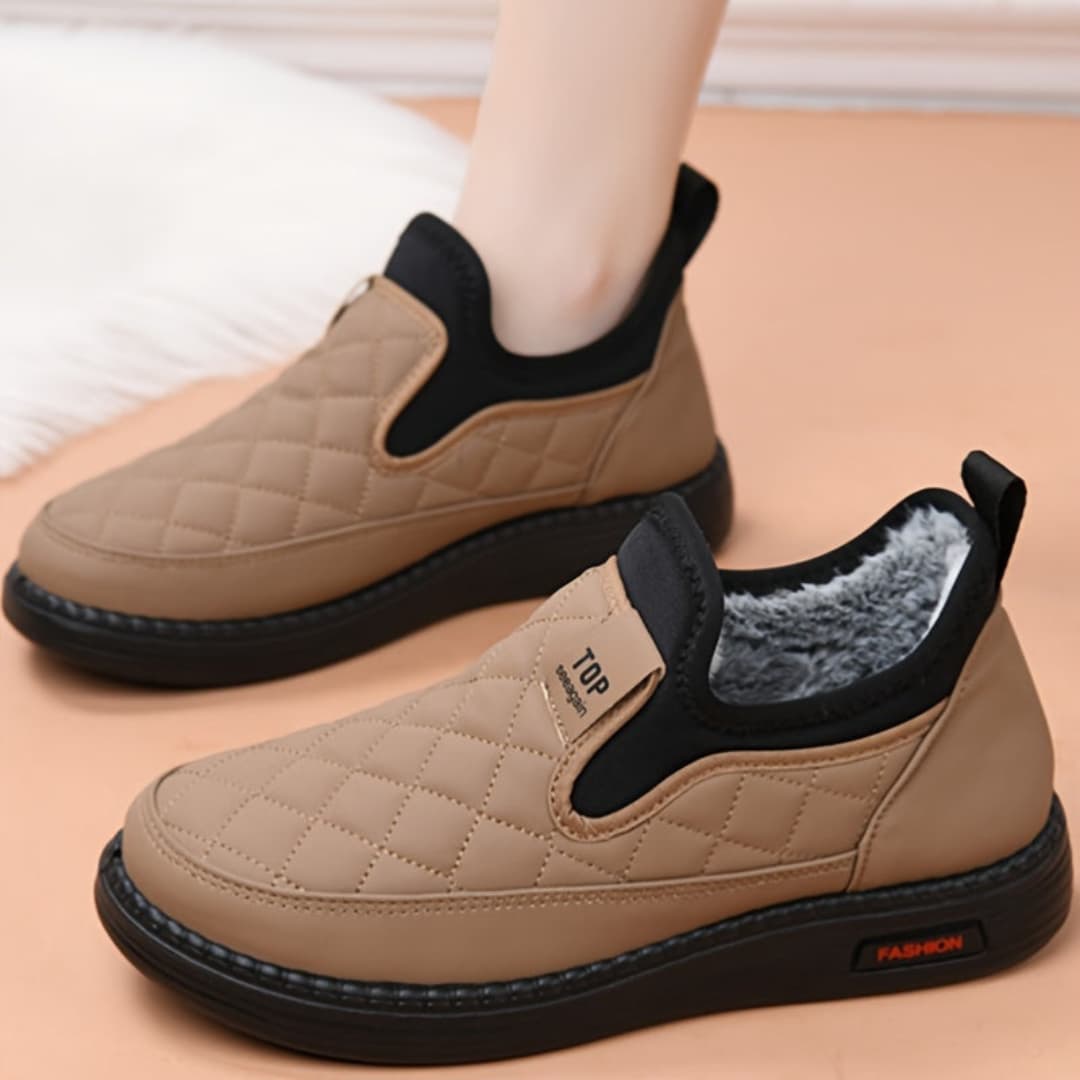 Alexandra - Stylish fleece-lined snow boots for women