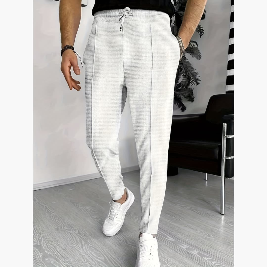 Emil - Joggers i stretch med smal passform for menn