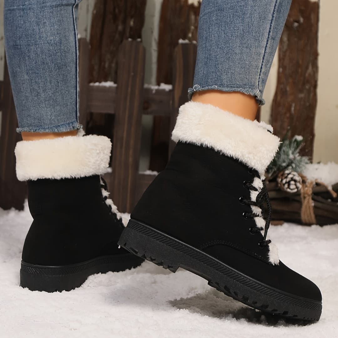 Beatrice - Comfortable winter boots in plus sizes for women