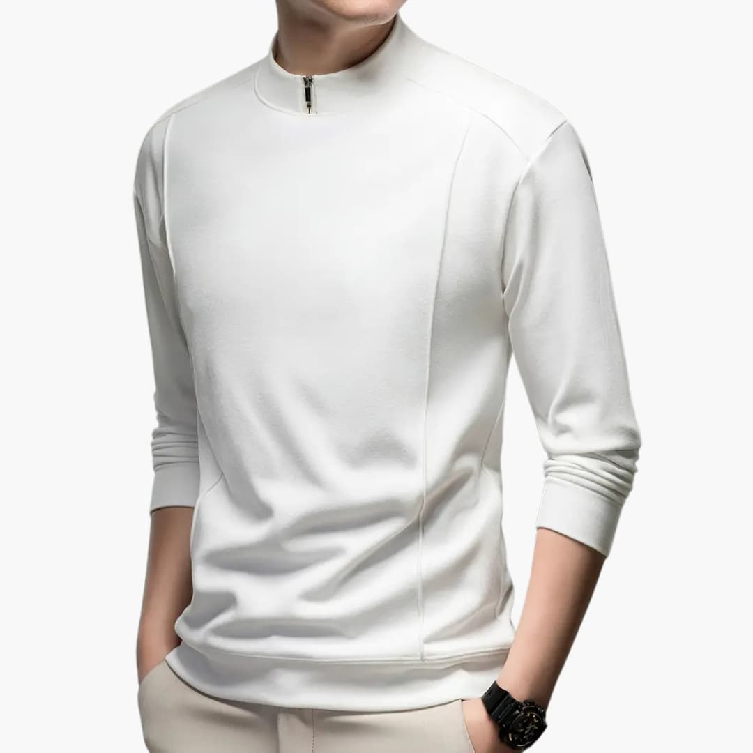 Dusan - Casual long-sleeve roll neck for men