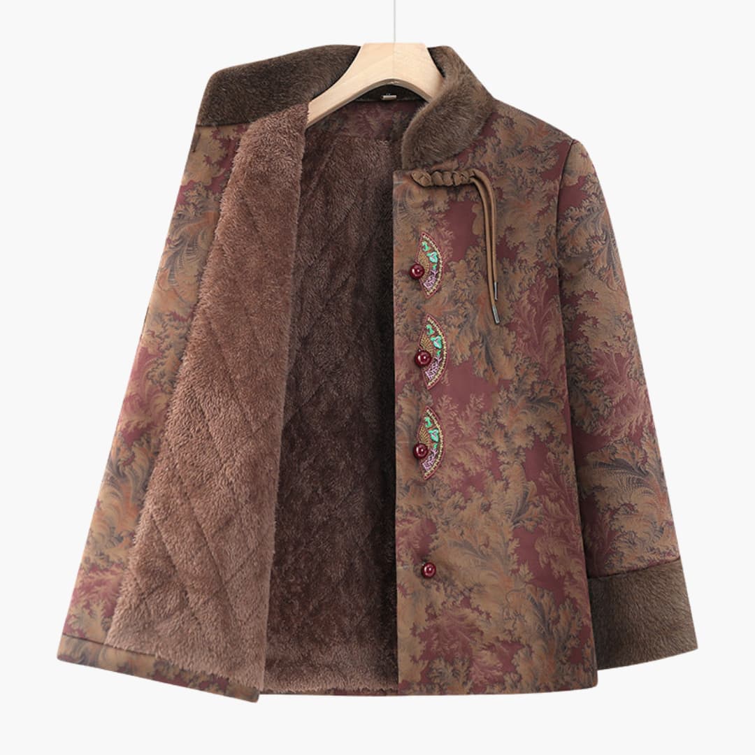 Chloe - Elegant cotton coat for women