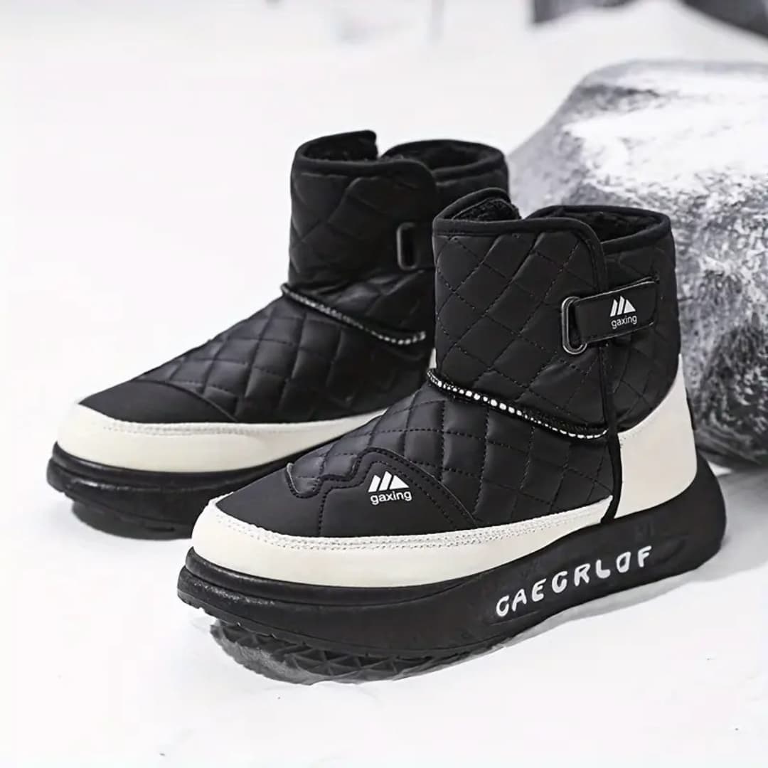 Christian - Retro fleece-lined snow boots for men