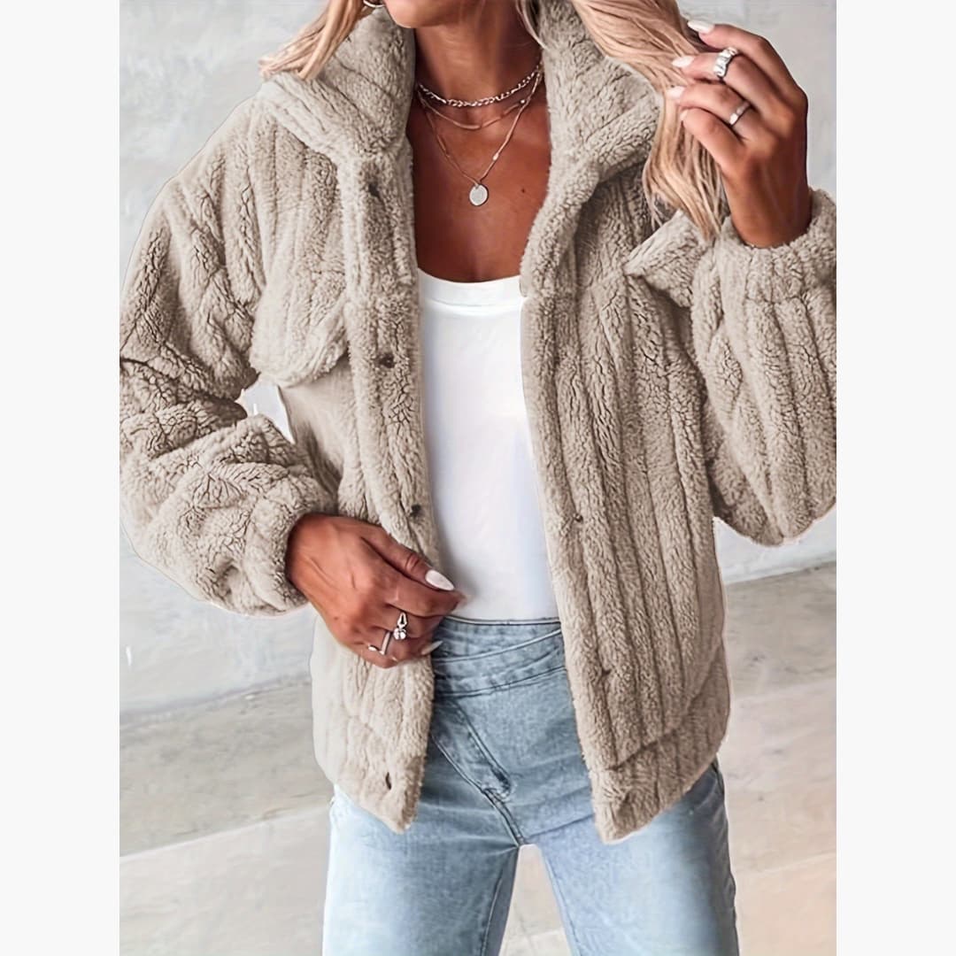 Catherine - Cozy bubble jacket for women