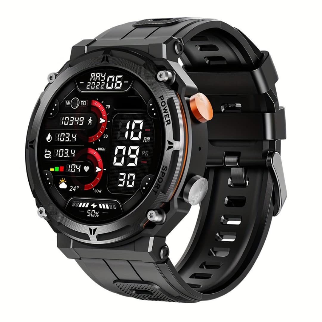 Purspo Outdoor Smartwatch Waterproof Sport Smartwatch for Men