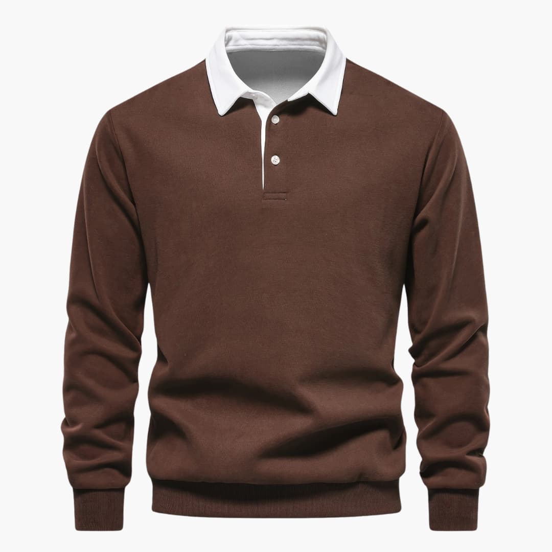 Hans - Stylish Color Block Sweater for Men