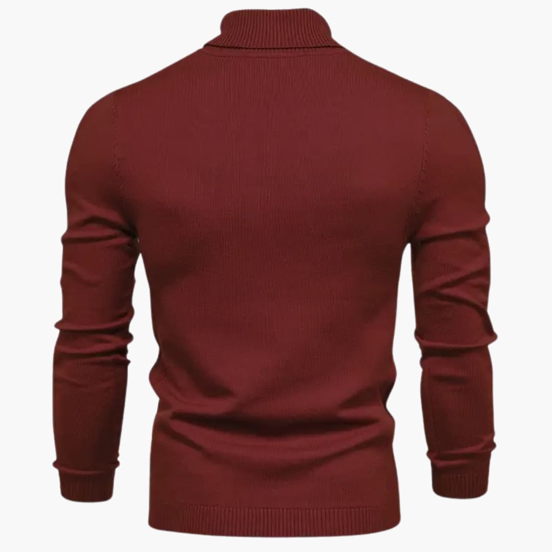 Cornelius - Stylish slim roll collar in a fitted shape for men
