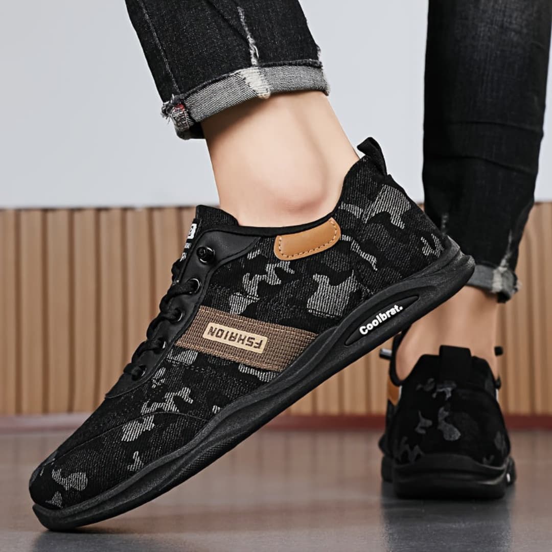 Alojz - Stilige kamuflasje skøytesko for menn