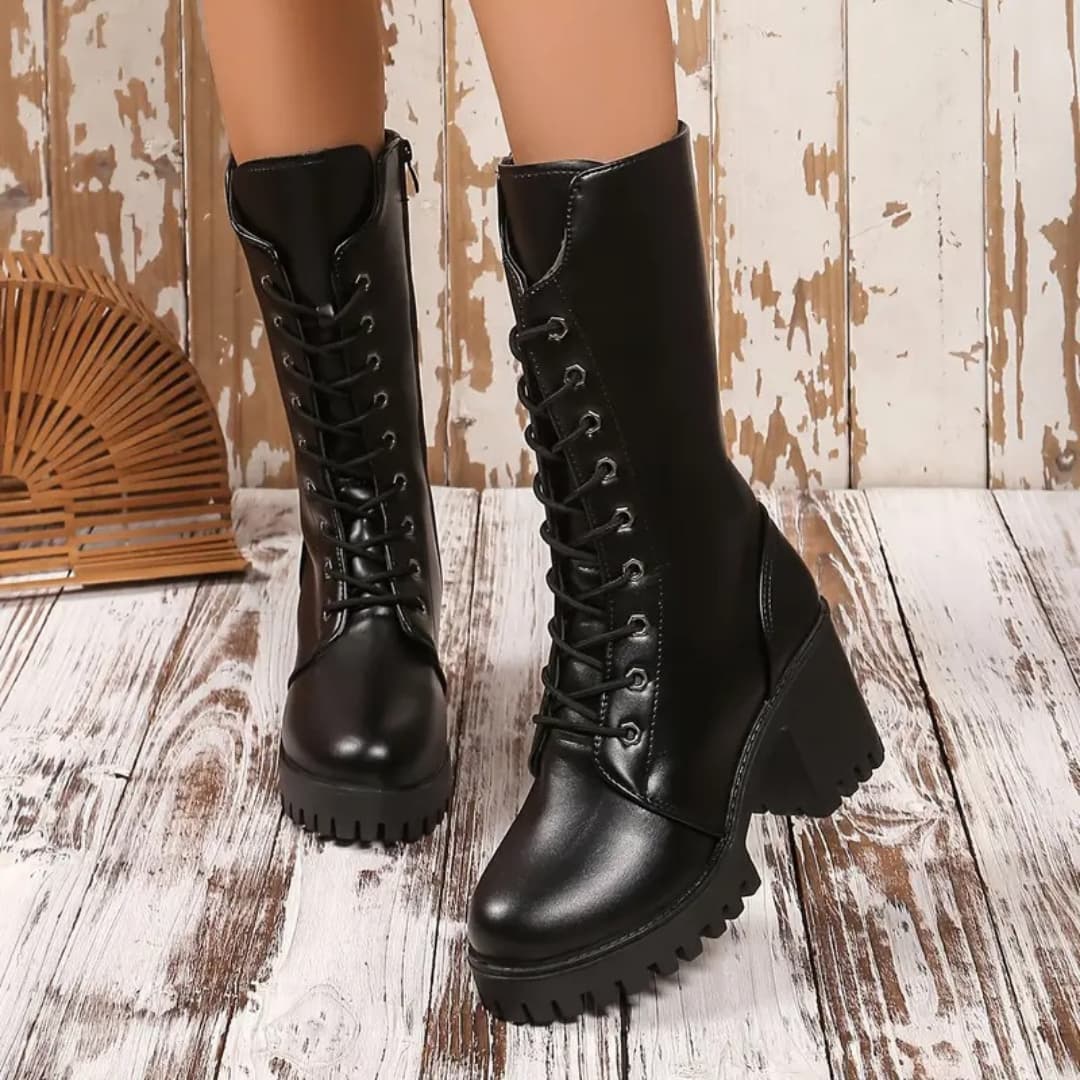 Kaya - Elegant high winter boots for women
