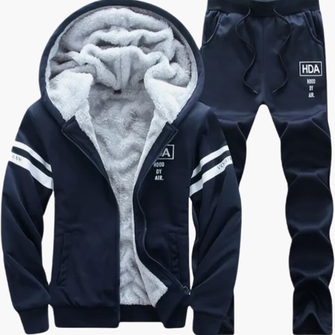 Andrew - Stylish sports suit with hood for men
