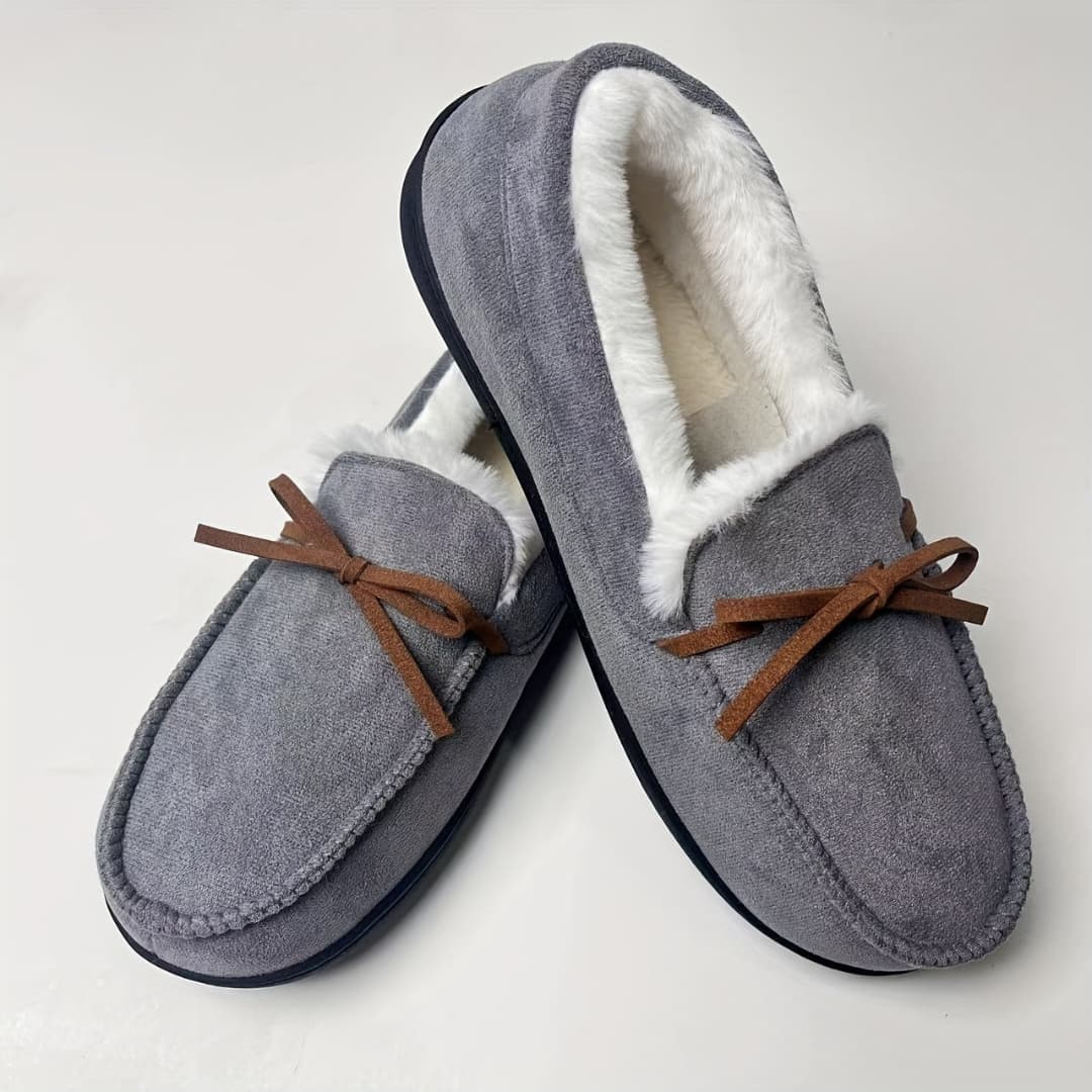 Bianca - Soft lined slippers with soft sole for women