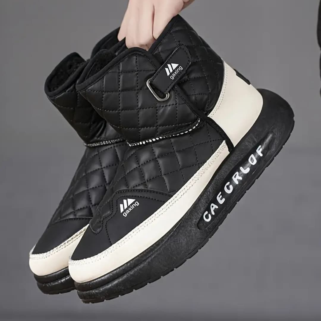 Christian - Retro fleece-lined snow boots for men