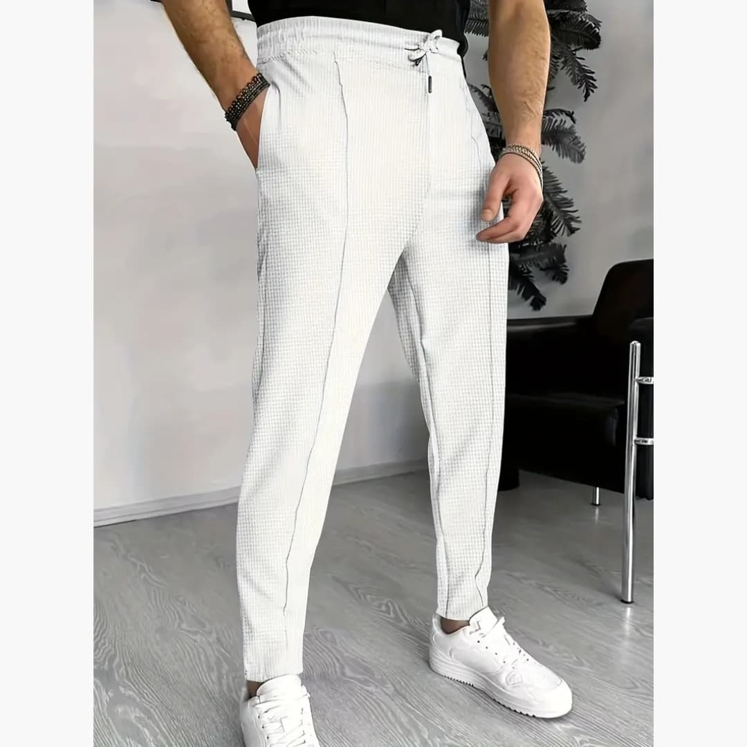 Emil - Joggers i stretch med smal passform for menn