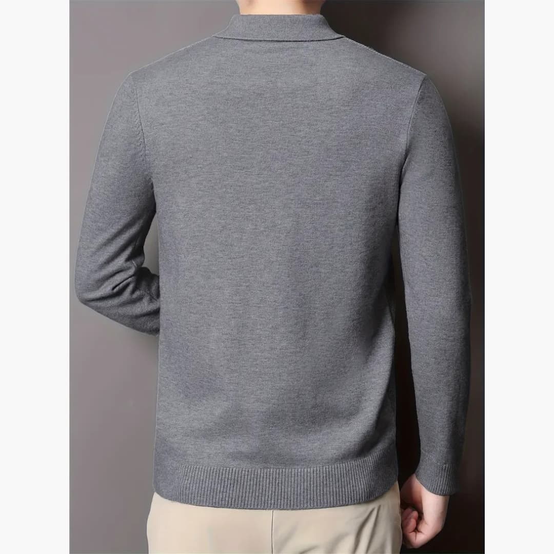 Lukas - Comfortable knitted sweater for men