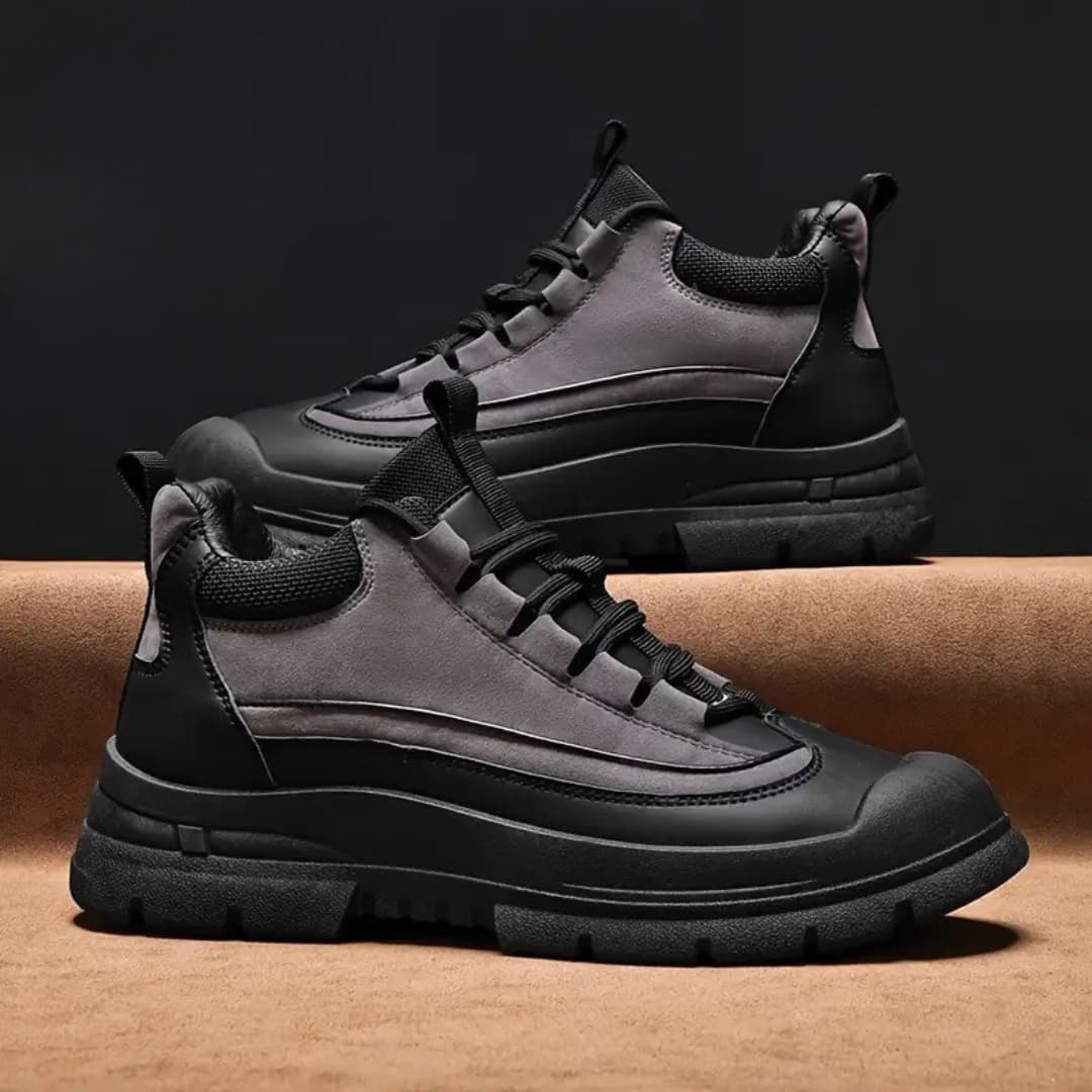 Karol - Warm slip-resistant snow boots for men