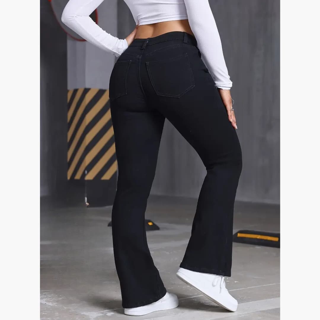 Hilda - Stylish Flare Jeans with High Waist for Women
