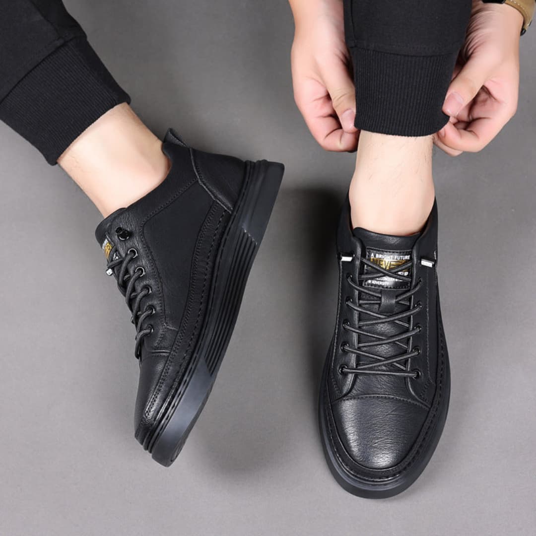 Emilian - Leather Jogging Shoes for Men