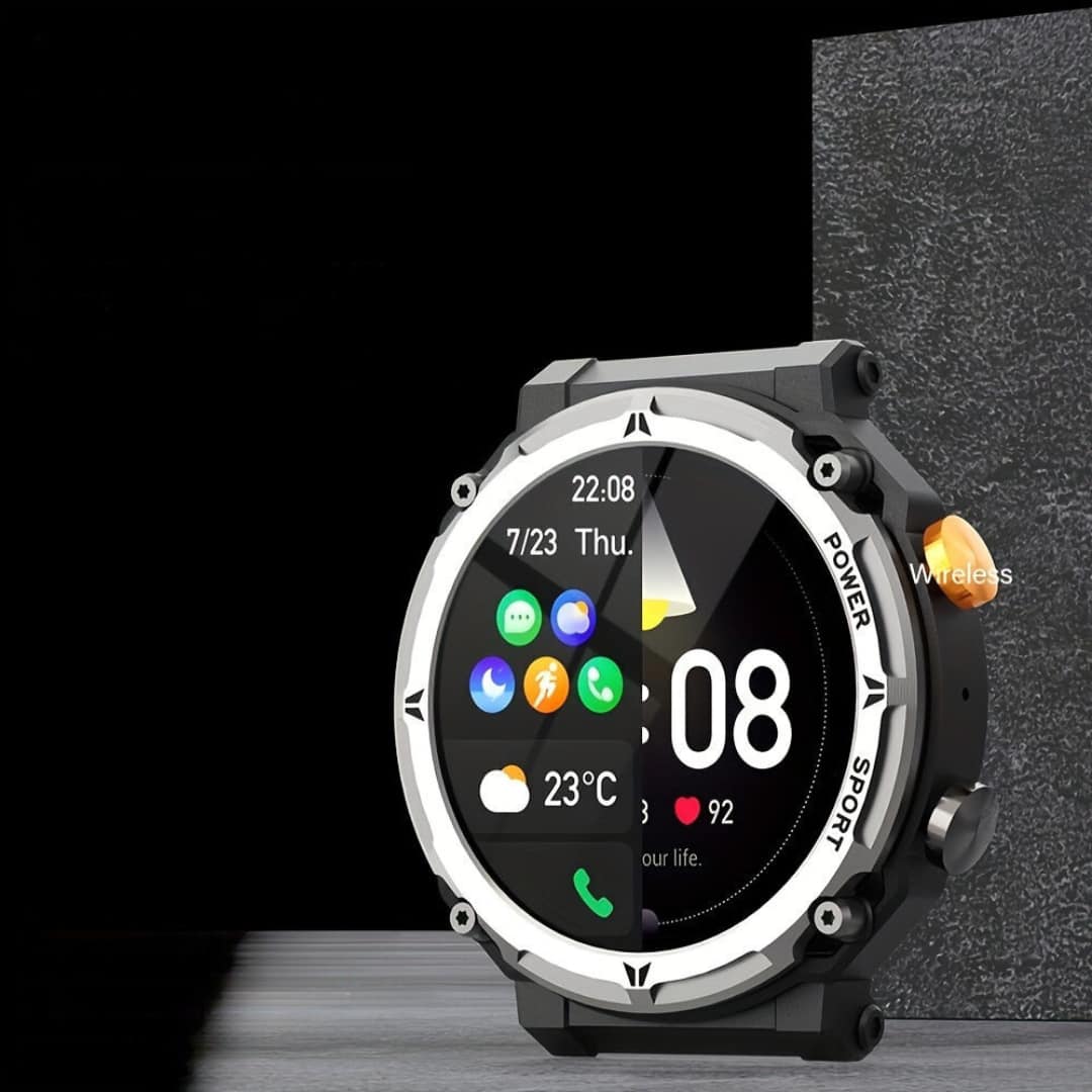 Purspo Outdoor Smartwatch Waterproof Sport Smartwatch for Men