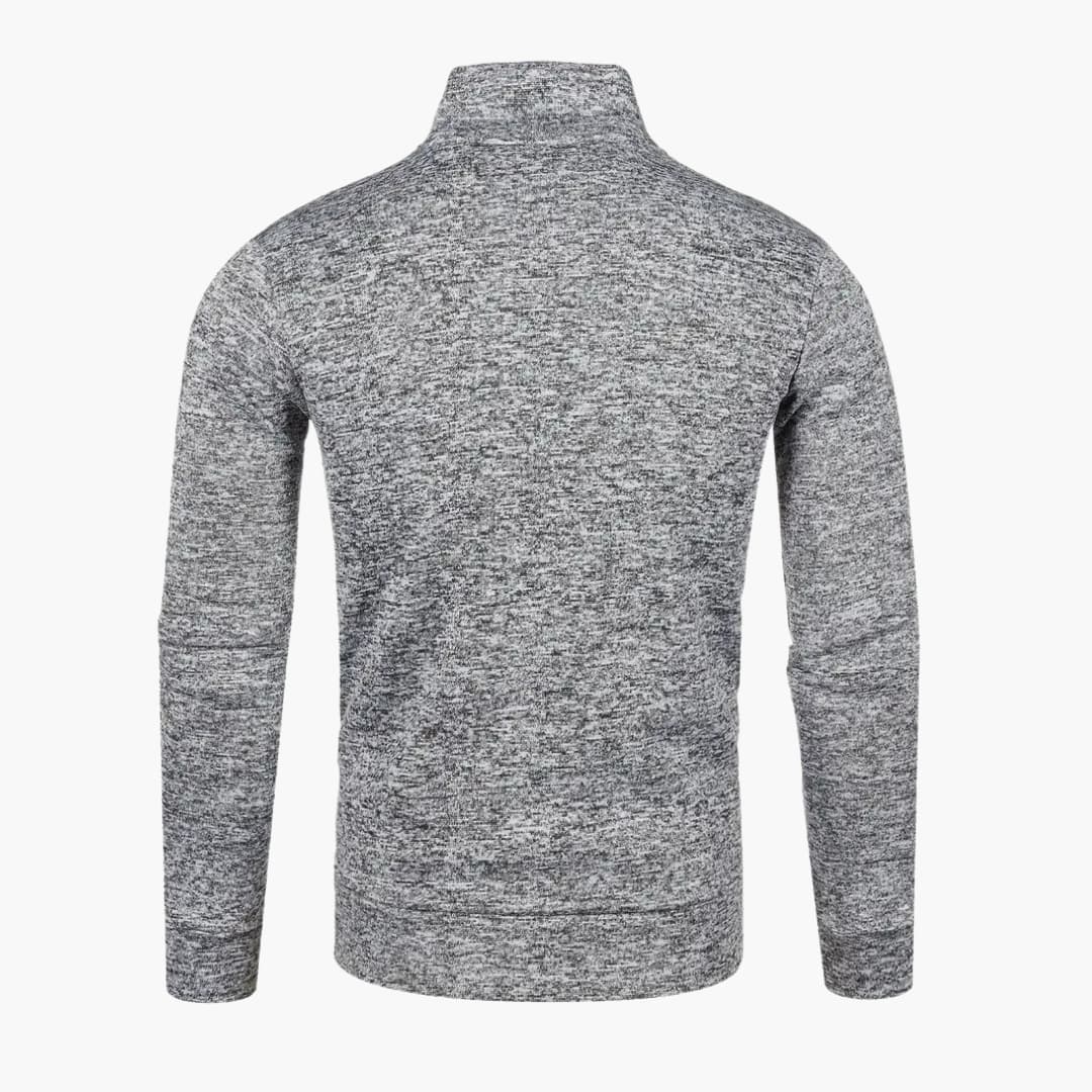 Eugene - Stylish cardigan with full zipper for men