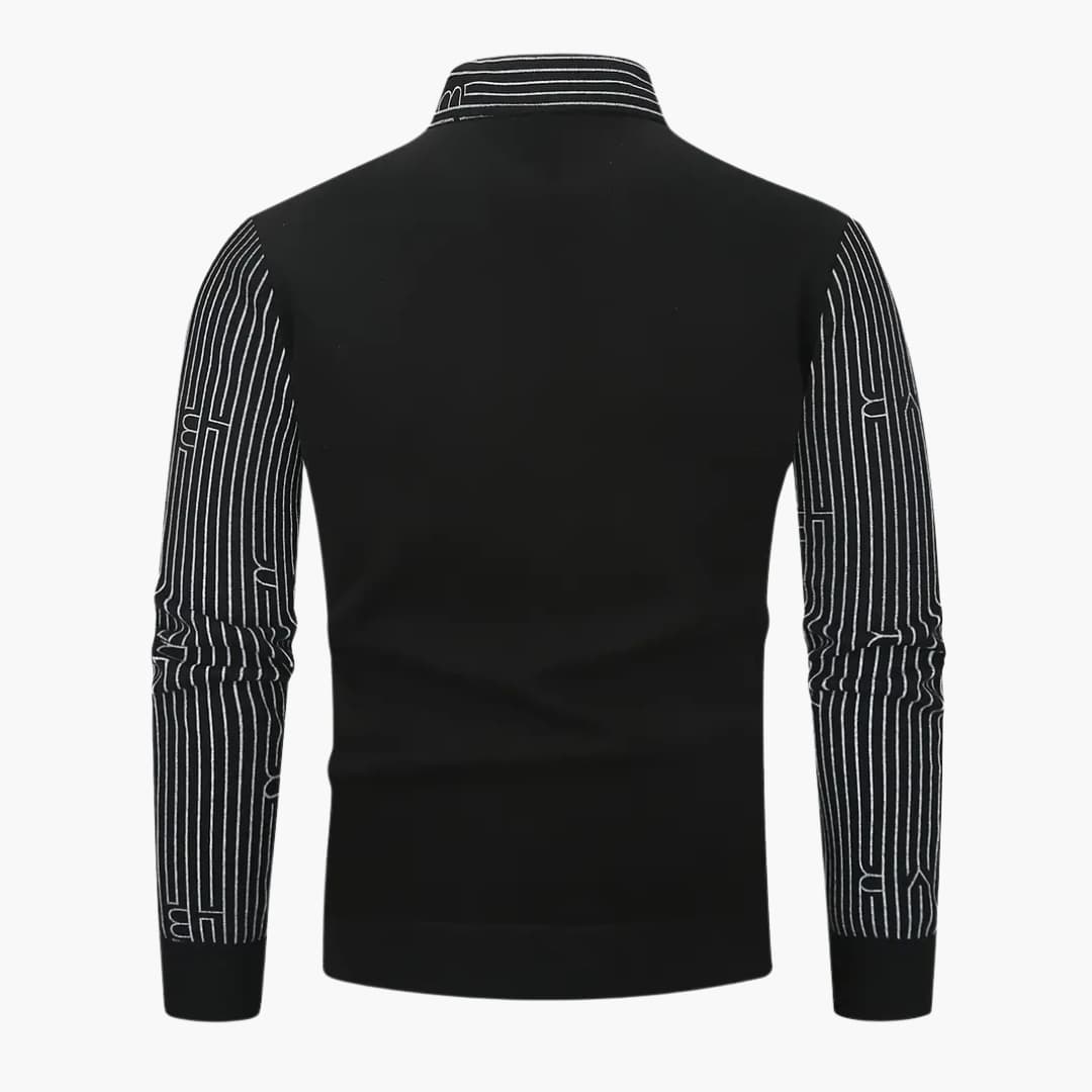 Nestor - Warm knitted sweater for men