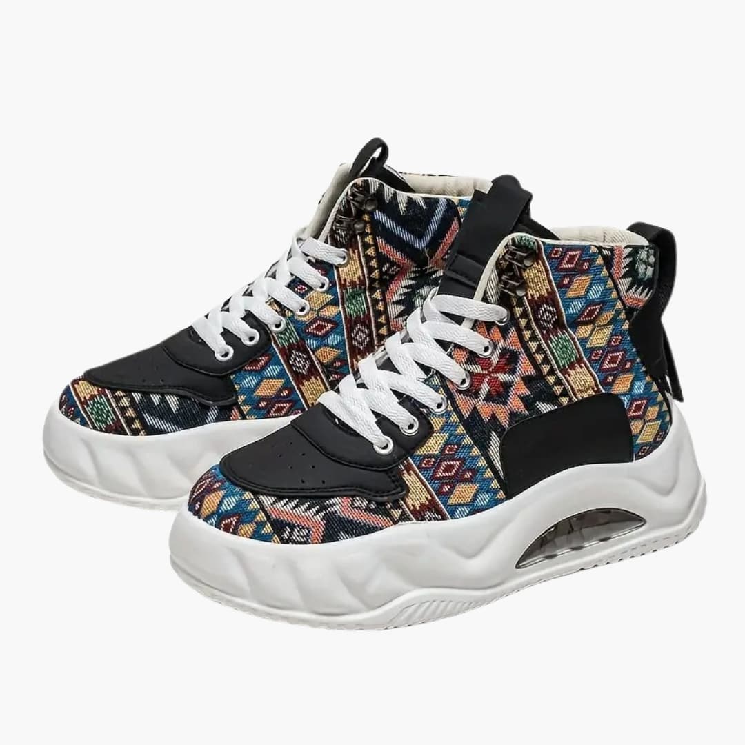 Bart - Trendy high-top sneakers for men