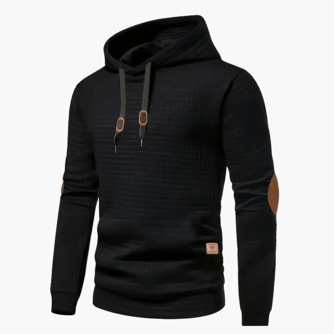 Bertrand - Comfortable, informal hoodie with hood for men