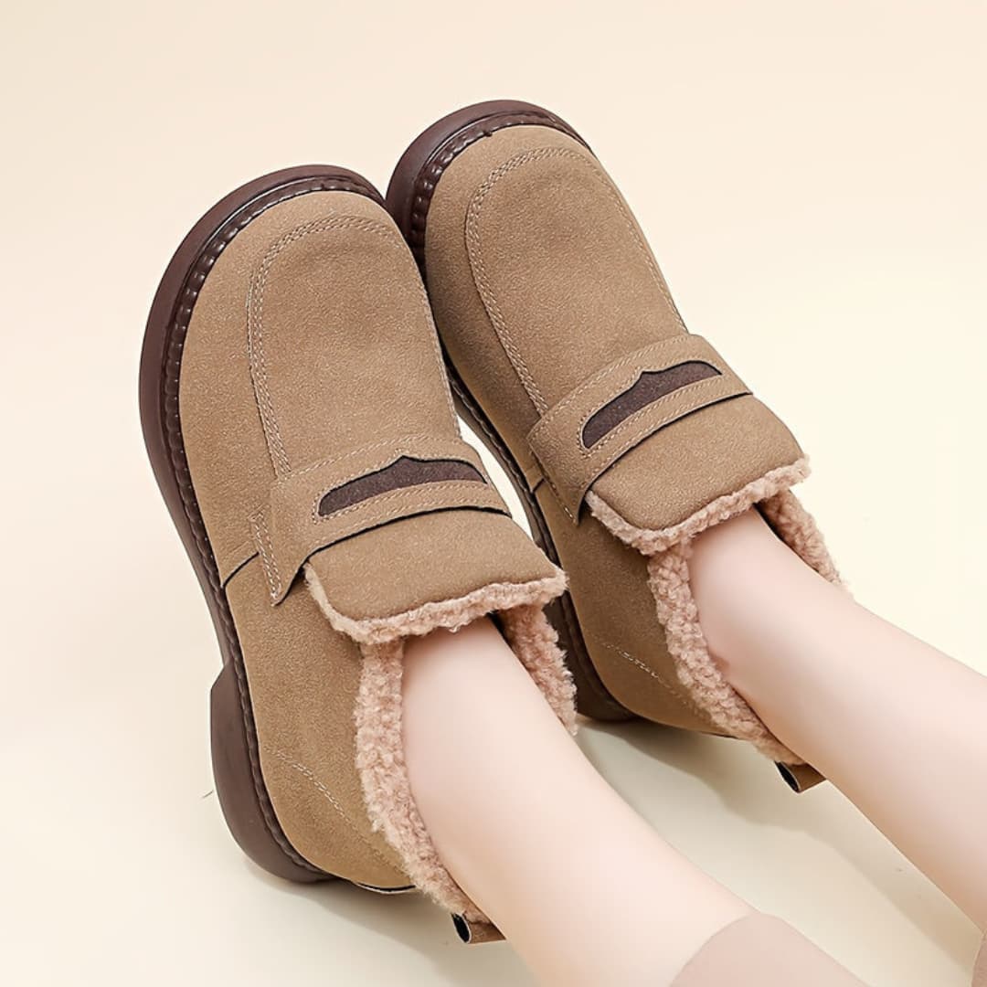 Anastasia - Stylish slip-on ankle boots for women