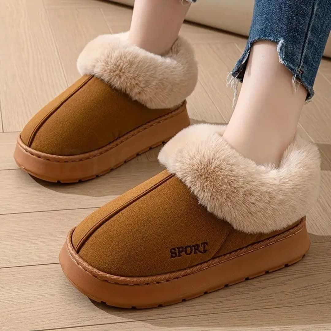Lara - Warm fleece-lined snow boots for women
