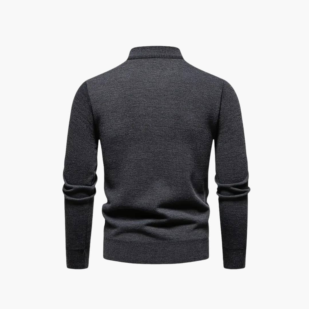 Mark - Stylish fleece sweater for men