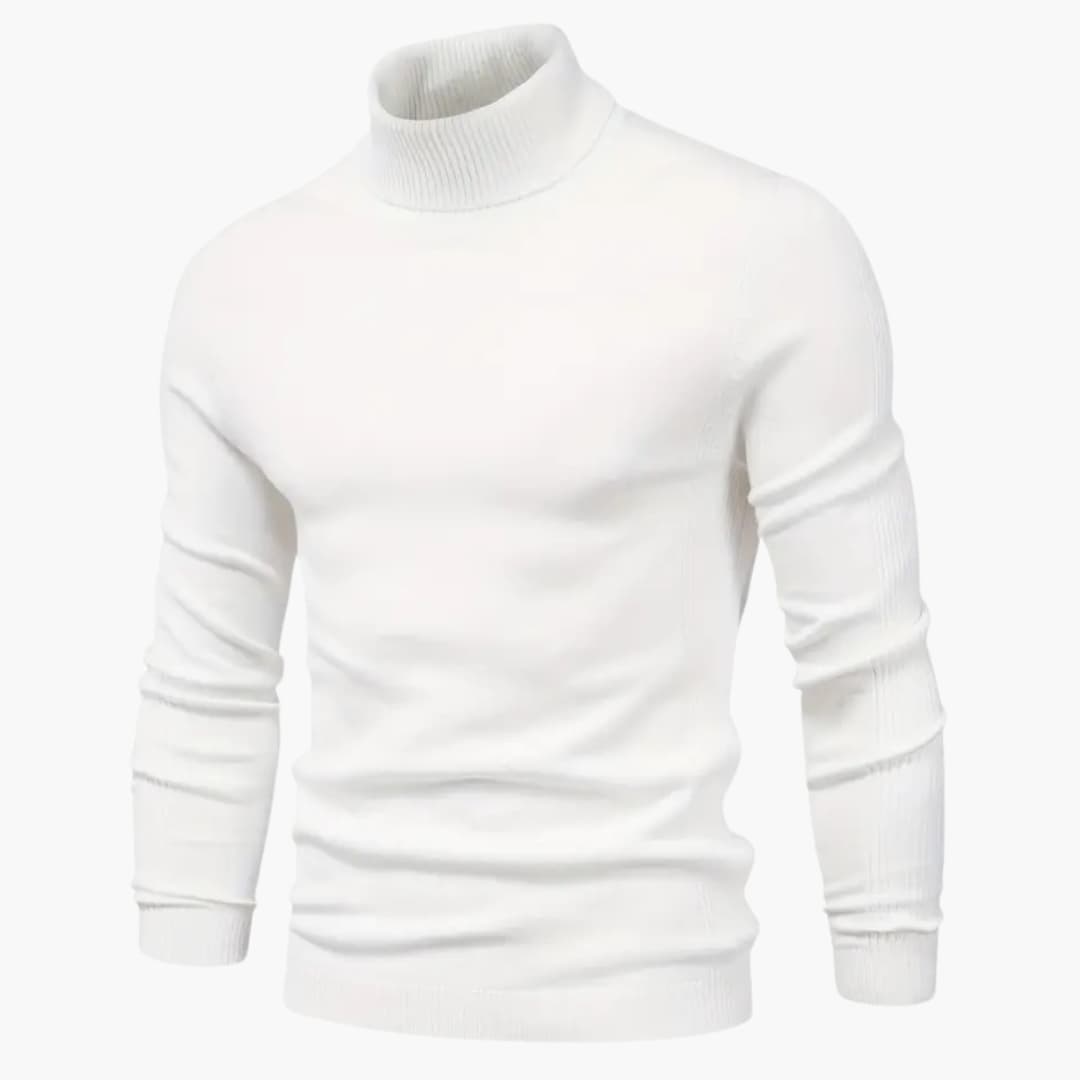 Cornelius - Stylish slim roll collar in a fitted shape for men