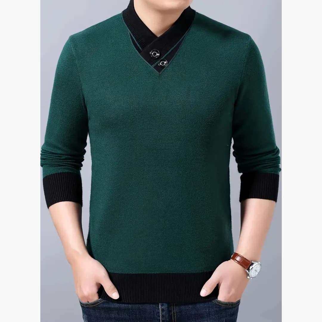 Marcel - Stylish knitted sweater for men