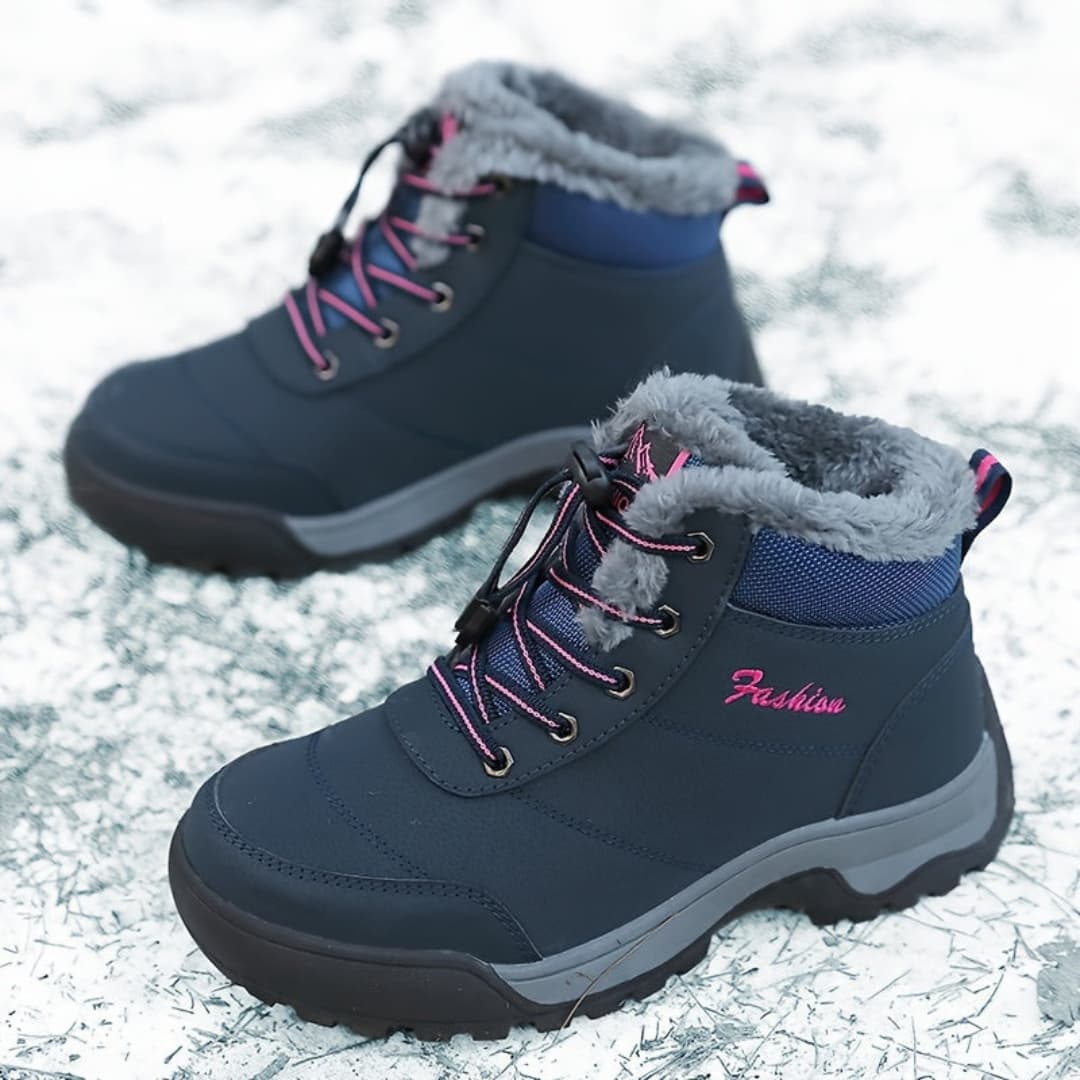 Women's Winter Platform Sneakers Plush Lining Ready for Outdoors