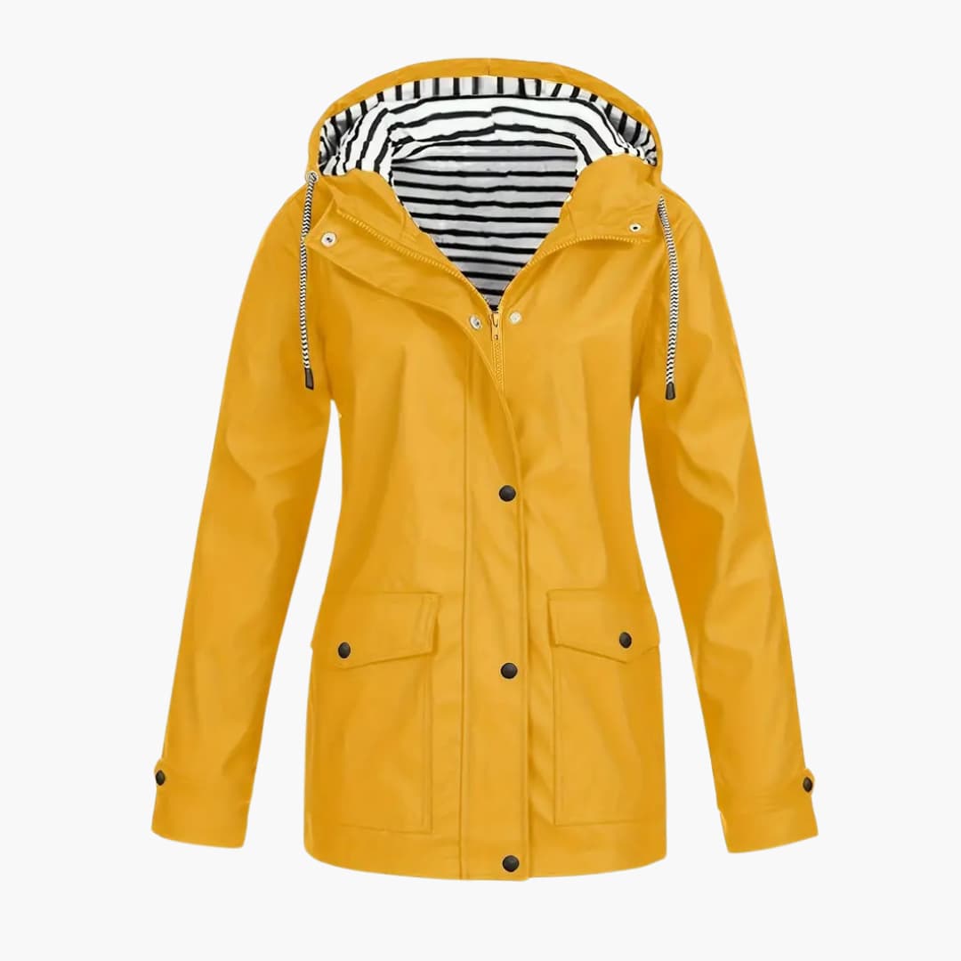 Deborah - Stilig vindjakke med glidelås for kvinner