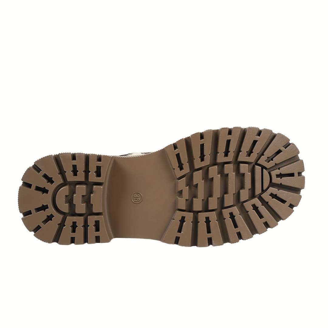 Women's Leopard Print Platform Boots Bold Style Everyday Comfort