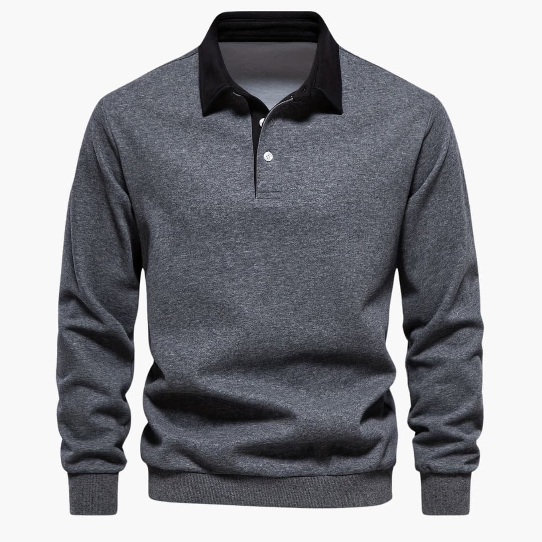 Hans - Stylish Color Block Sweater for Men