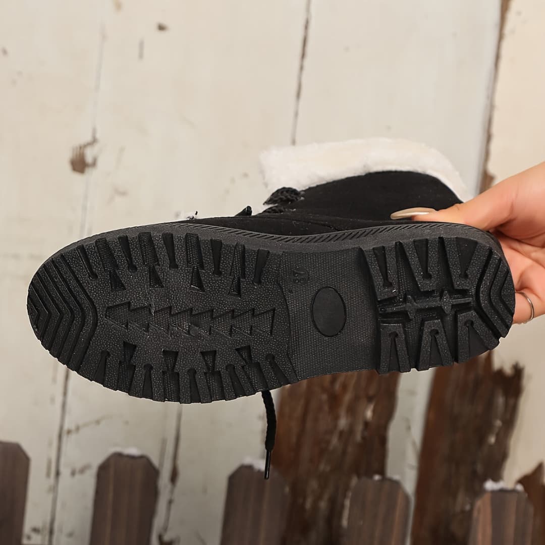 Beatrice - Comfortable winter boots in plus sizes for women