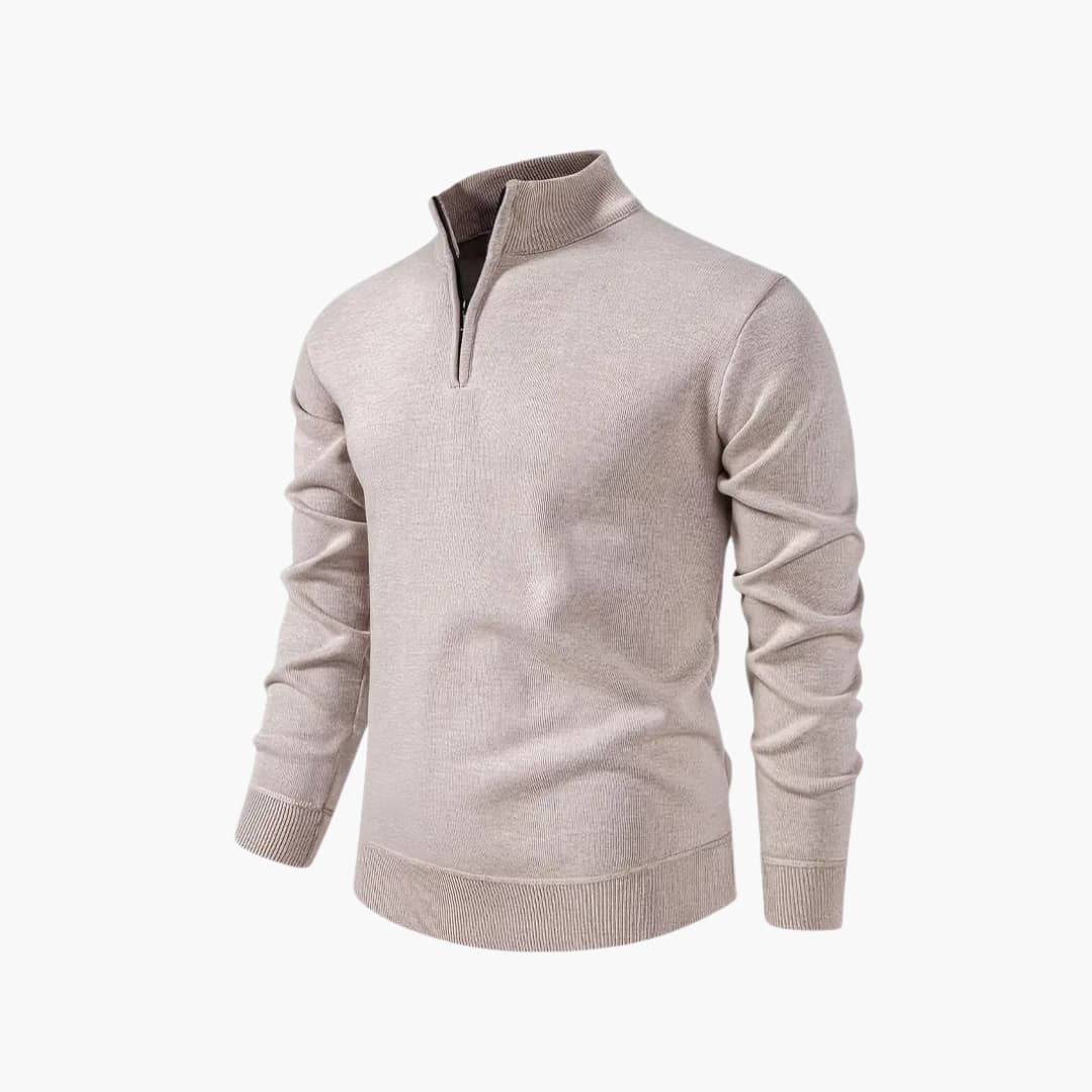 Mark - Stylish fleece sweater for men