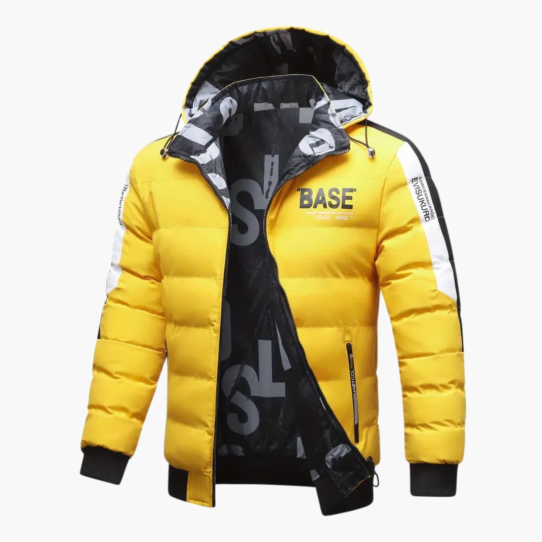Alexander - Reversible winter jacket with hood for men