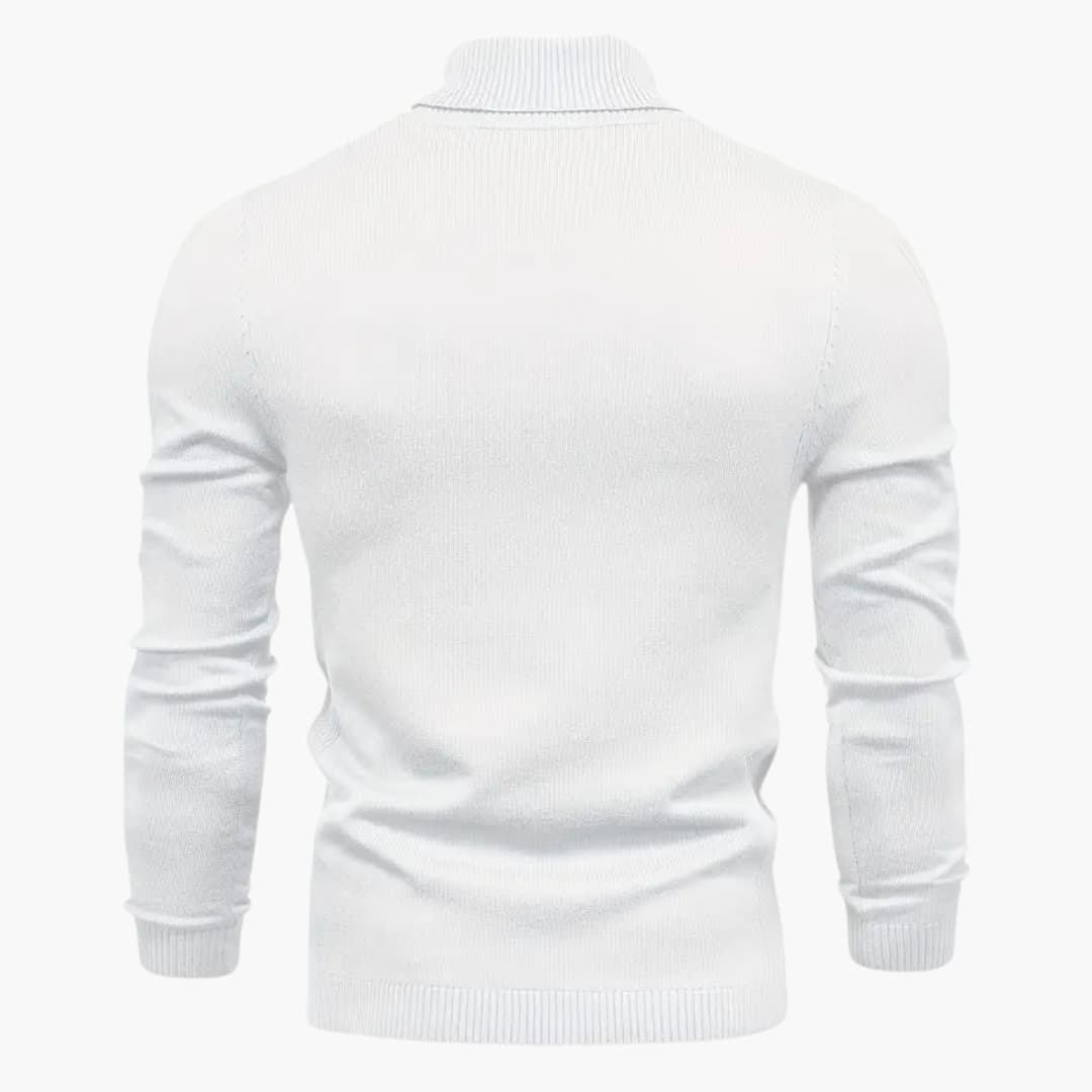 Cornelius - Stylish slim roll collar in a fitted shape for men
