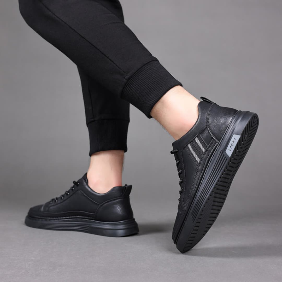 Emilian - Leather Jogging Shoes for Men