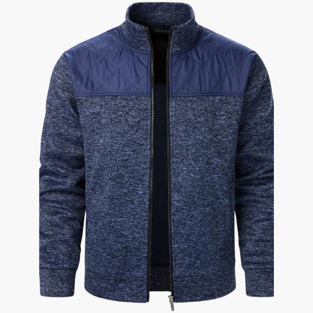 Mircea - Trendy spring quilted jacket for men