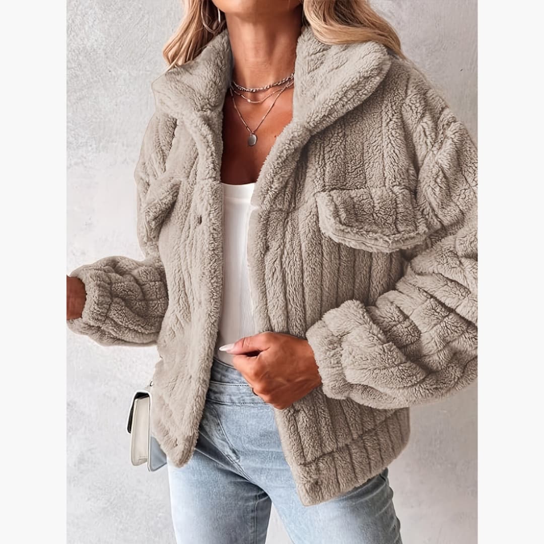 Catherine - Cozy bubble jacket for women