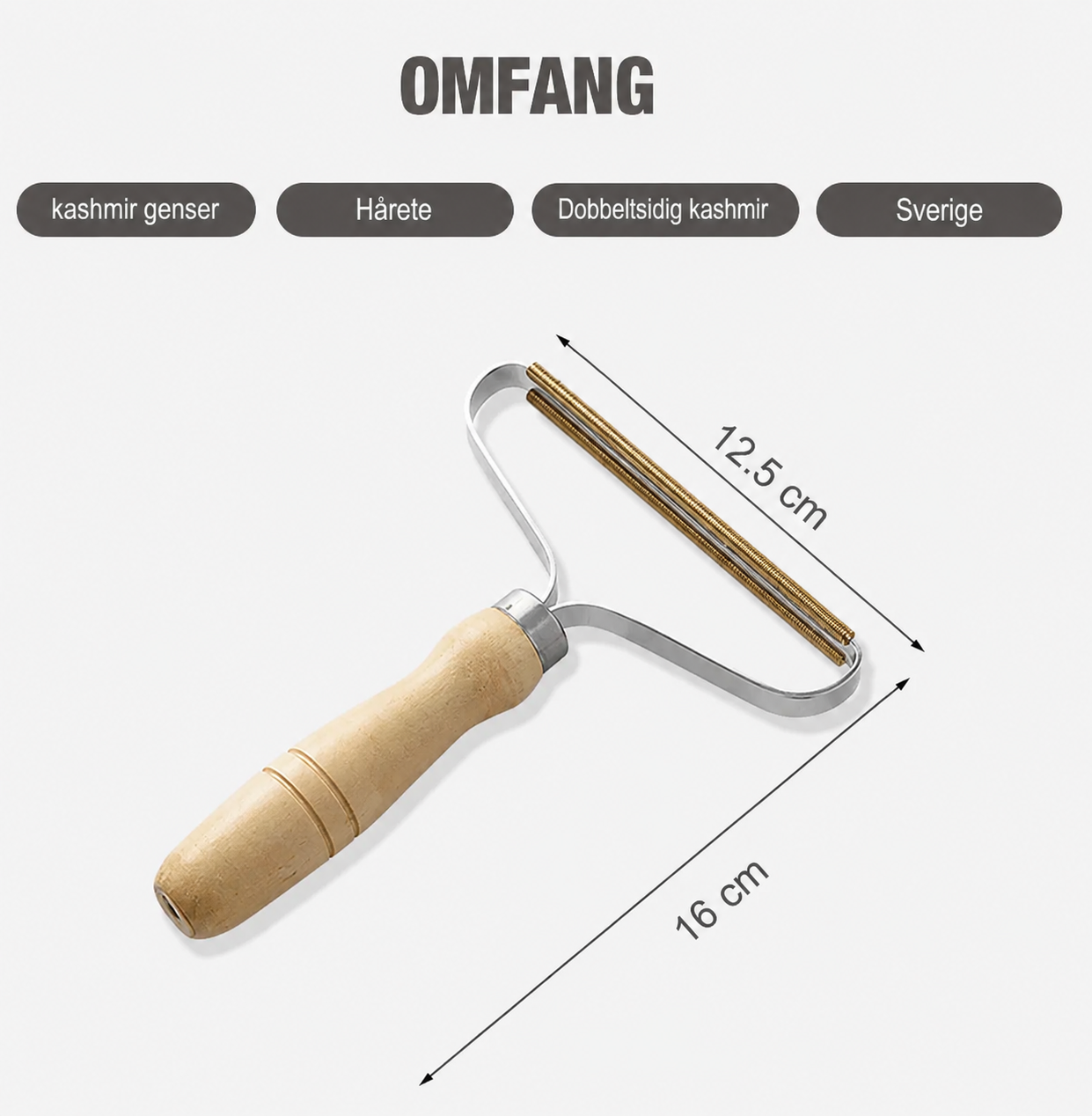 Bærbar Hårfjerner - Lofri Lint Remover | Inkl. Kobberhode