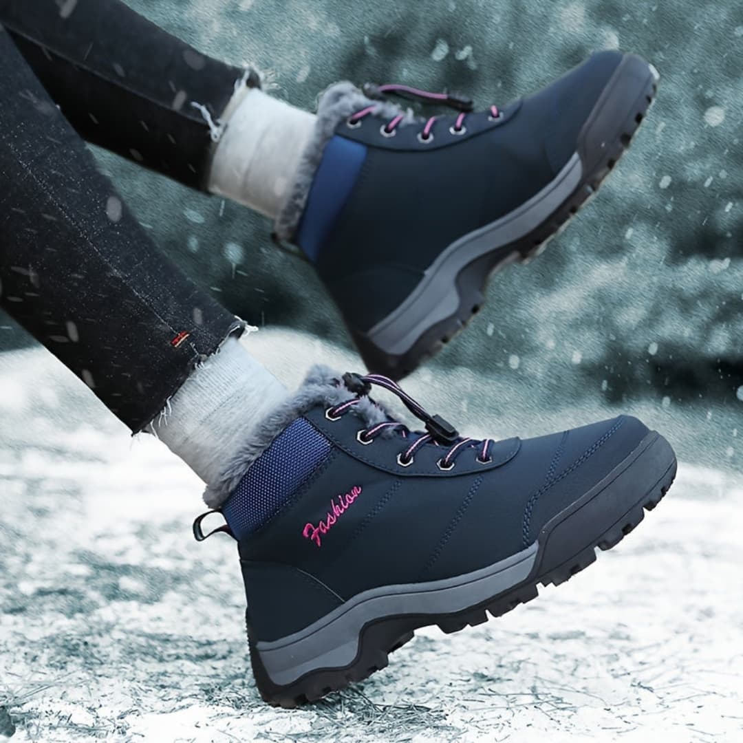 Women's Winter Platform Sneakers Plush Lining Ready for Outdoors