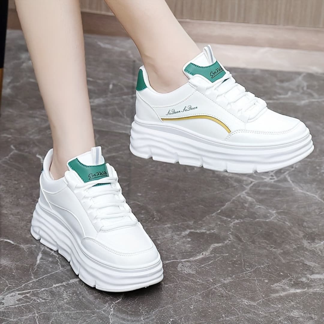 Women's Breathable Platform Sneakers