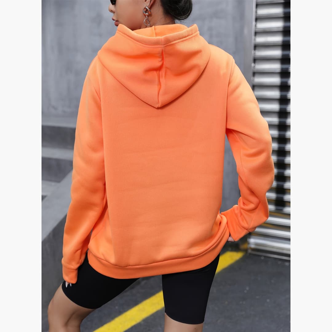 Corinne - Hoodie with heart print for women