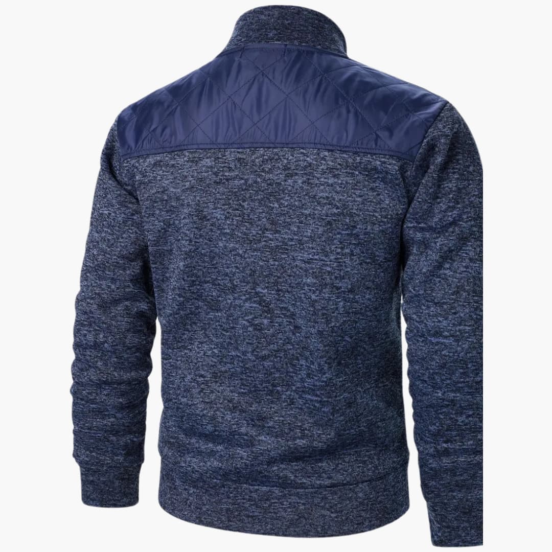 Mircea - Trendy spring quilted jacket for men