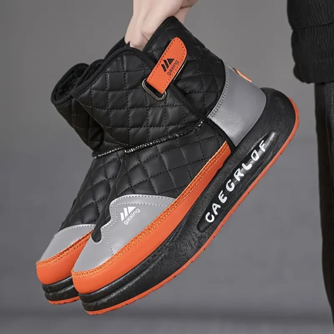 Christian - Retro fleece-lined snow boots for men