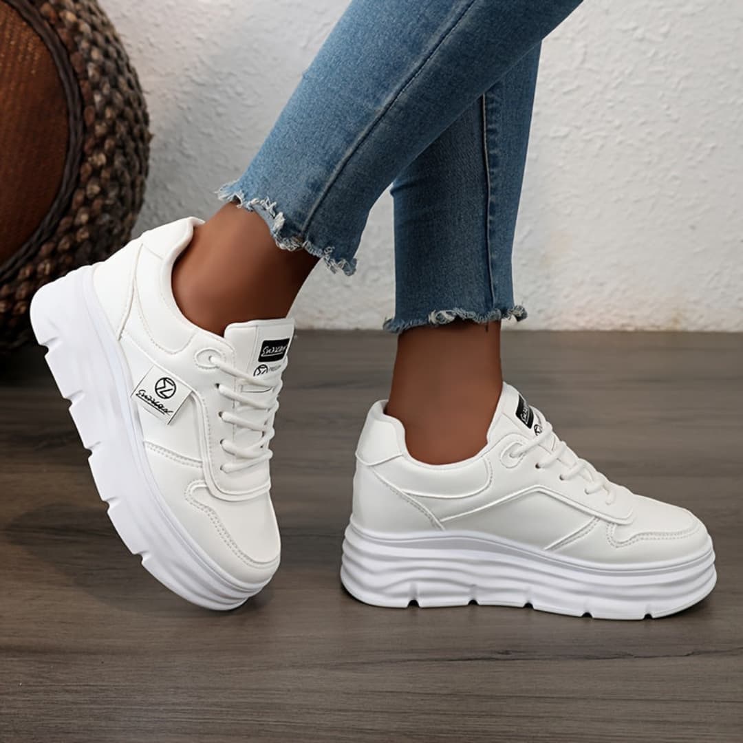 Women's Fashion Skateboard Sneakers Lightweight All-Season Footwear