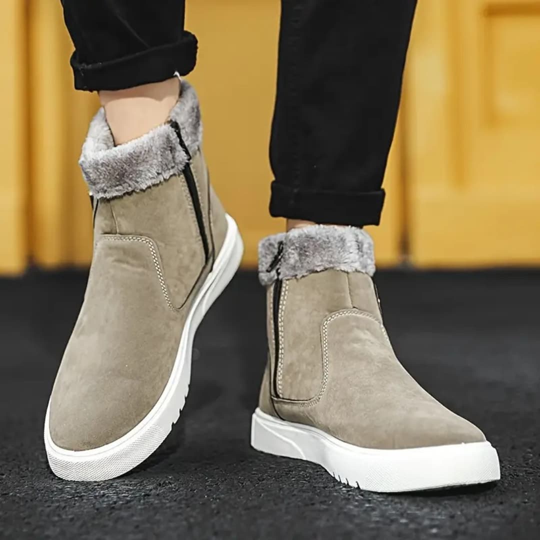 Casimir - Warm snow boots with high top for men